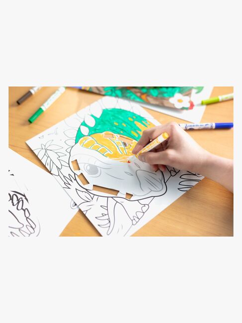 Crayola Pops 3D Skitseblok - Dinosaur