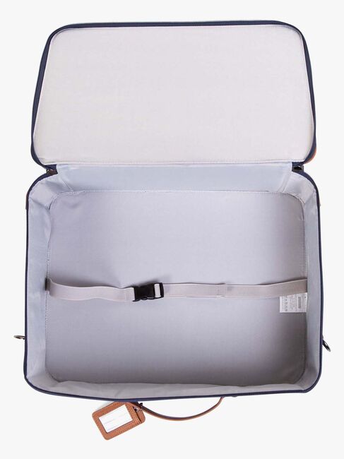 Childhome Mini Traveler Kuffert, Navy/White