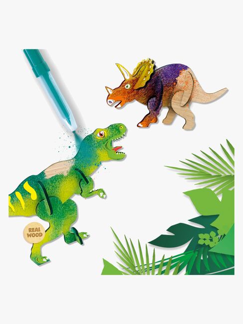 SES Creative Airbrush-pustetusser Dinosaurer