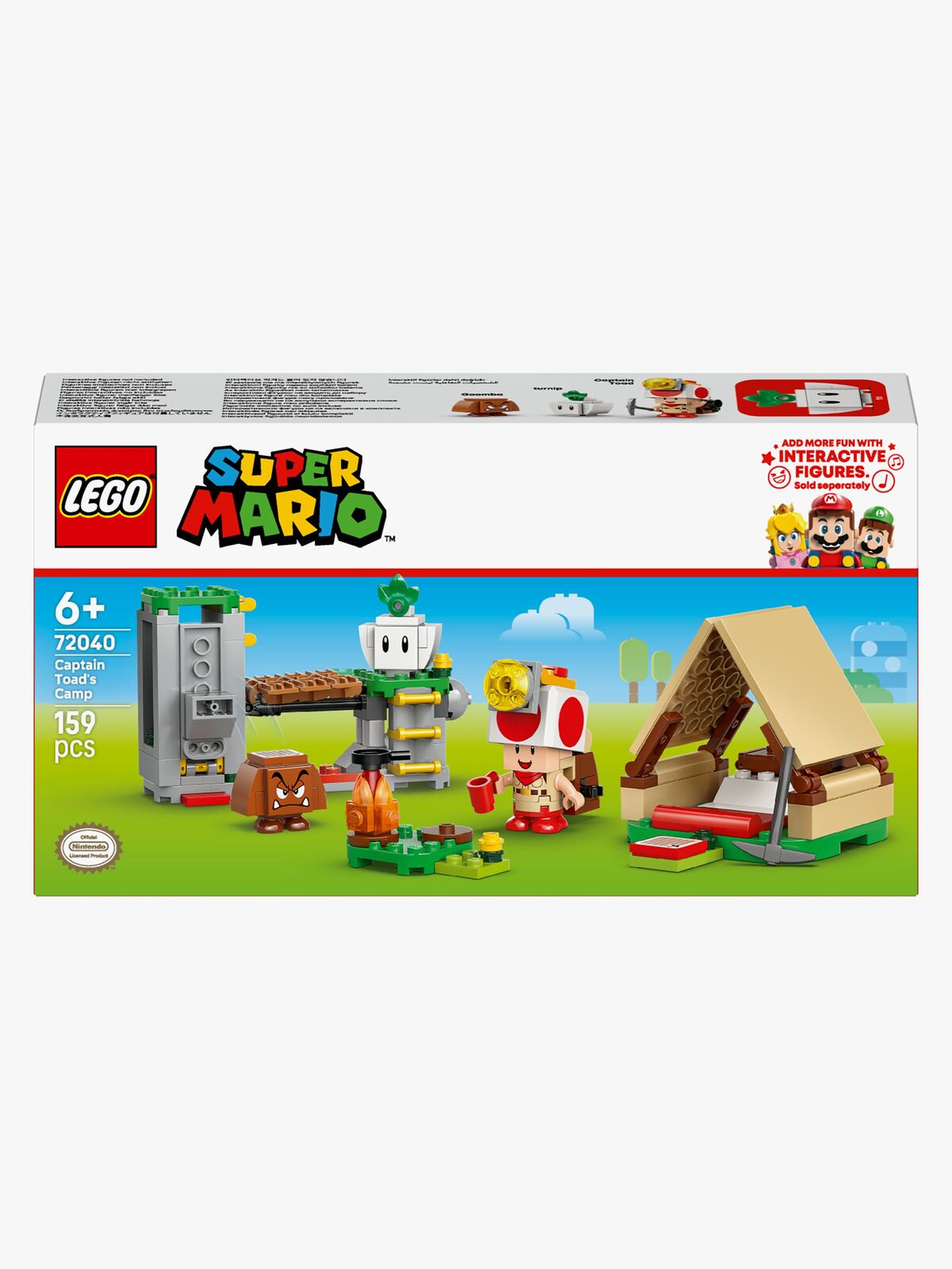 LEGO Super Mario 72040 Captain Toads lejr
