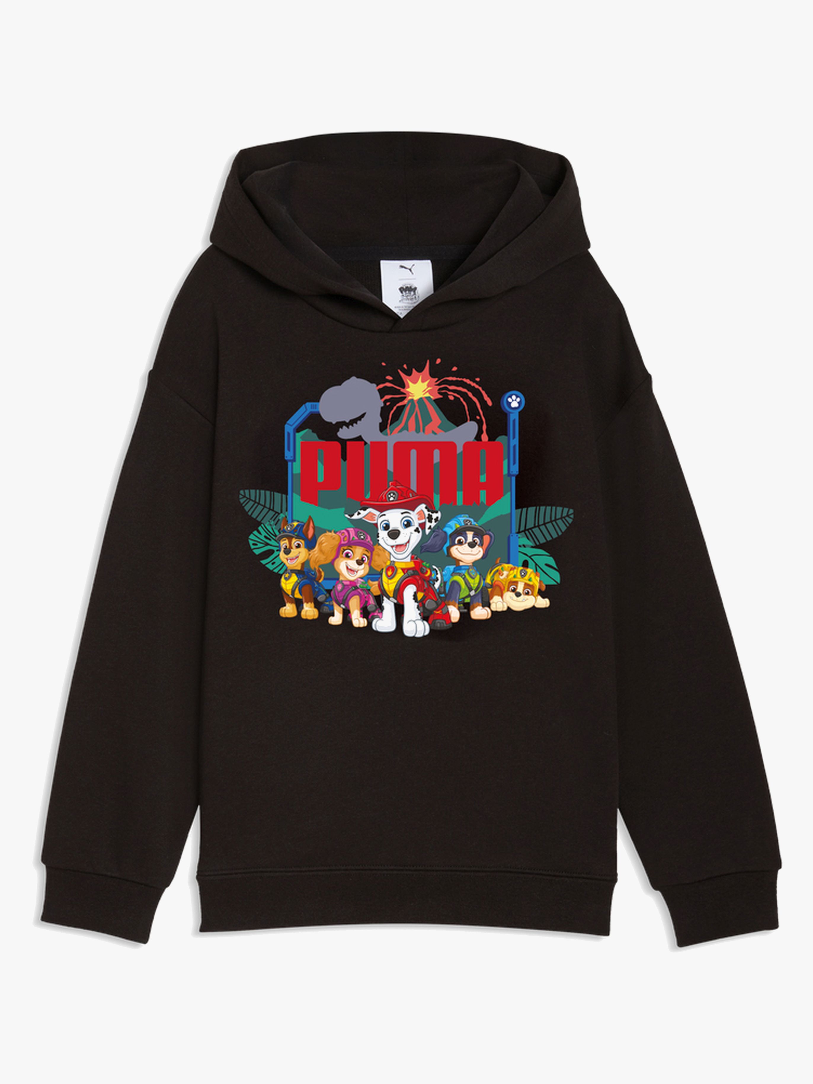 Puma Paw Patrol Hættetrøje, Sort, 98