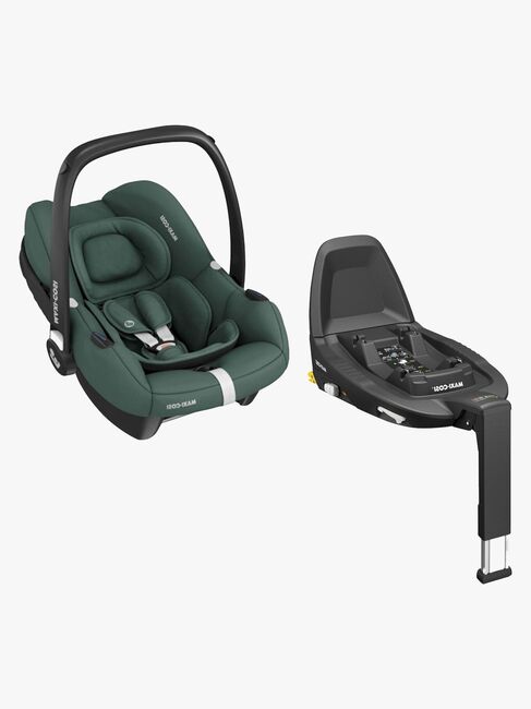 Maxi-Cosi Cabriofix I-Size Autostol Baby inkl. FamilyFix 3 Base, Essential Green