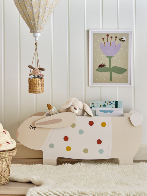 Bloomingville Villja Bogreol, Hvid