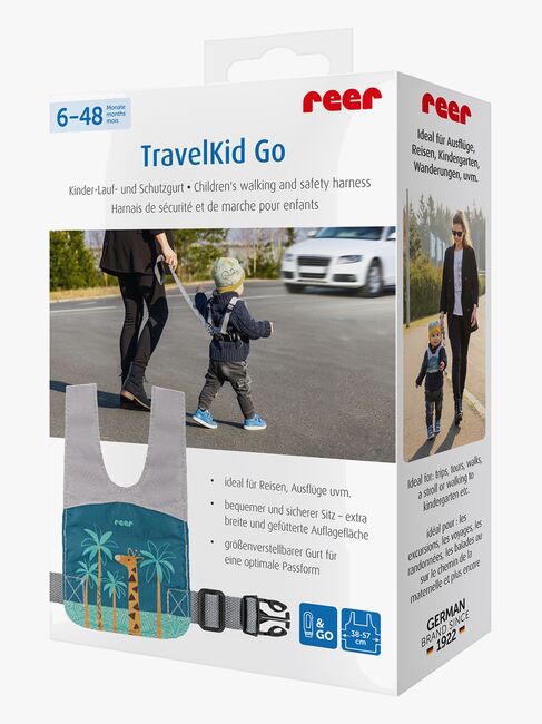 Reer TravelKid Go Børnesele, Grå