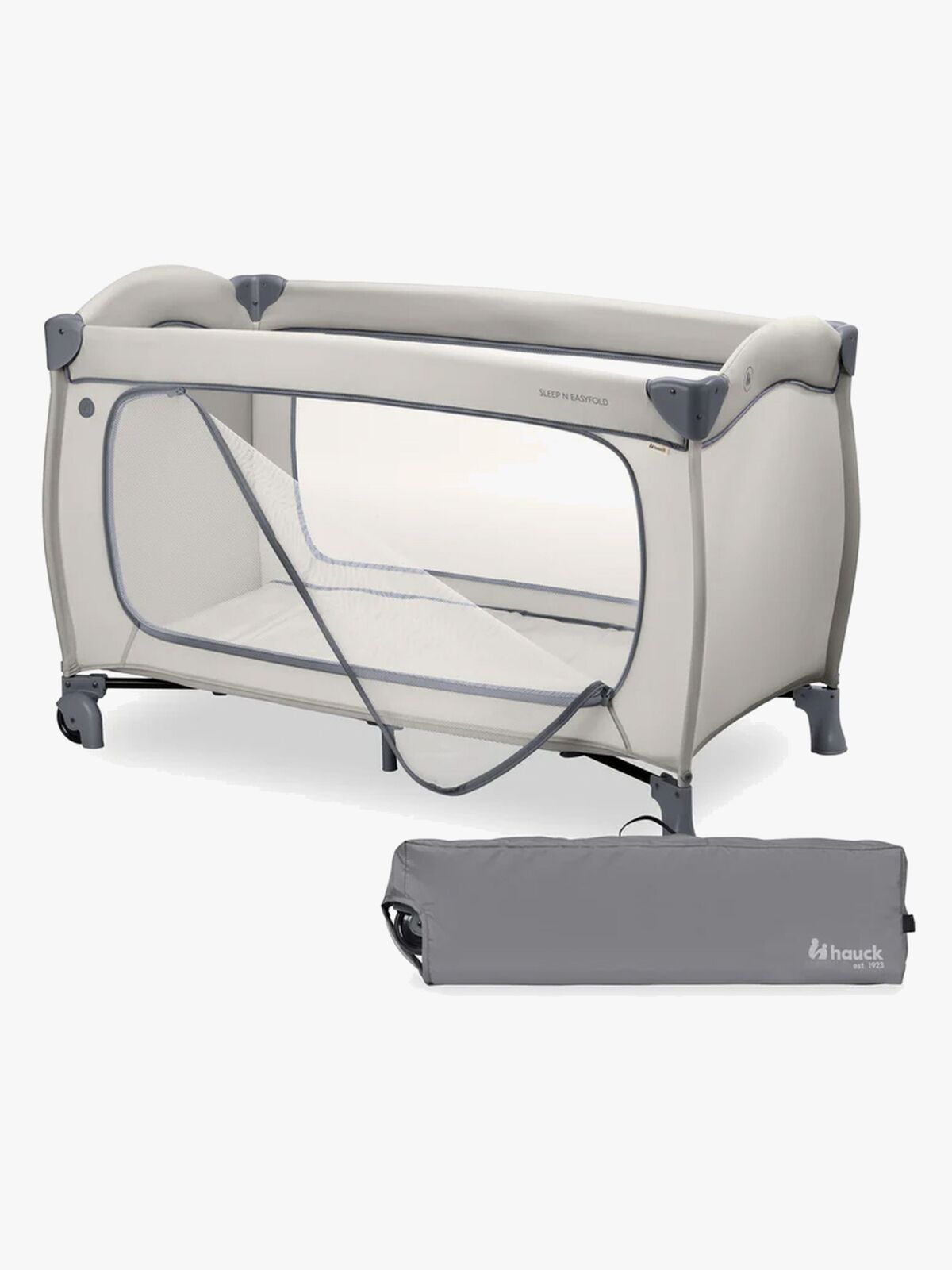 Hauck Sleep N Easyfold Weekendseng, Dark Grey