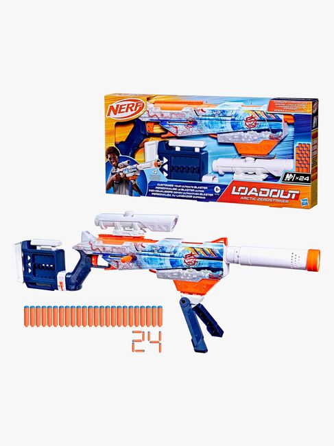Nerf N Series Blaster Loadout Arctic Zerostriker