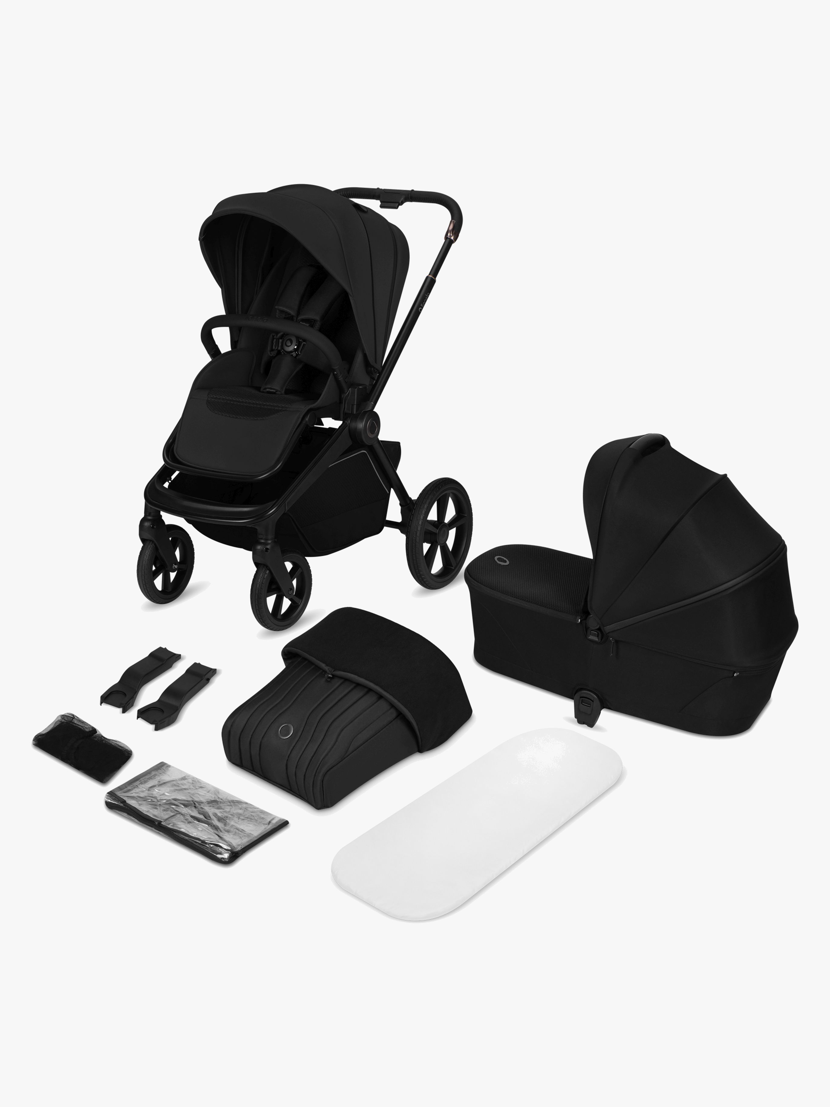 Lionelo FREYA 2-in-1 Duovogn, Black Onyx