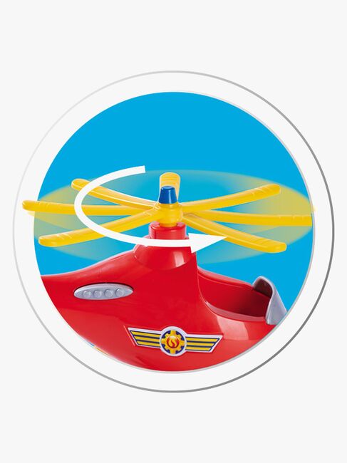 Helikopter Wallaby & Tom Figur Brandmand Sam