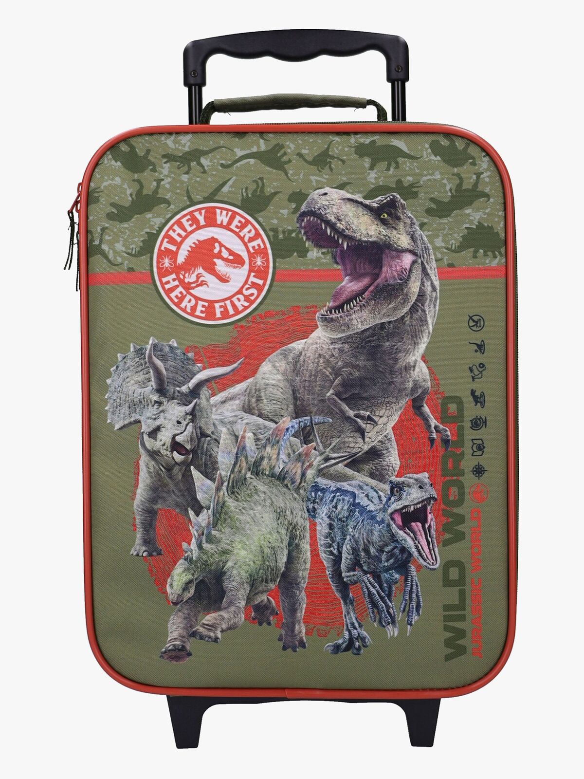 Jurassic World Made To Roll Kuffert, Grøn