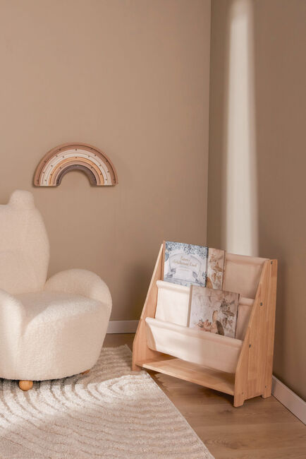 Alice & Fox Canvas  Mini Bogreol, Natur