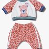 BABY born Dukketøj Joggingdragt Leopard 36 cm