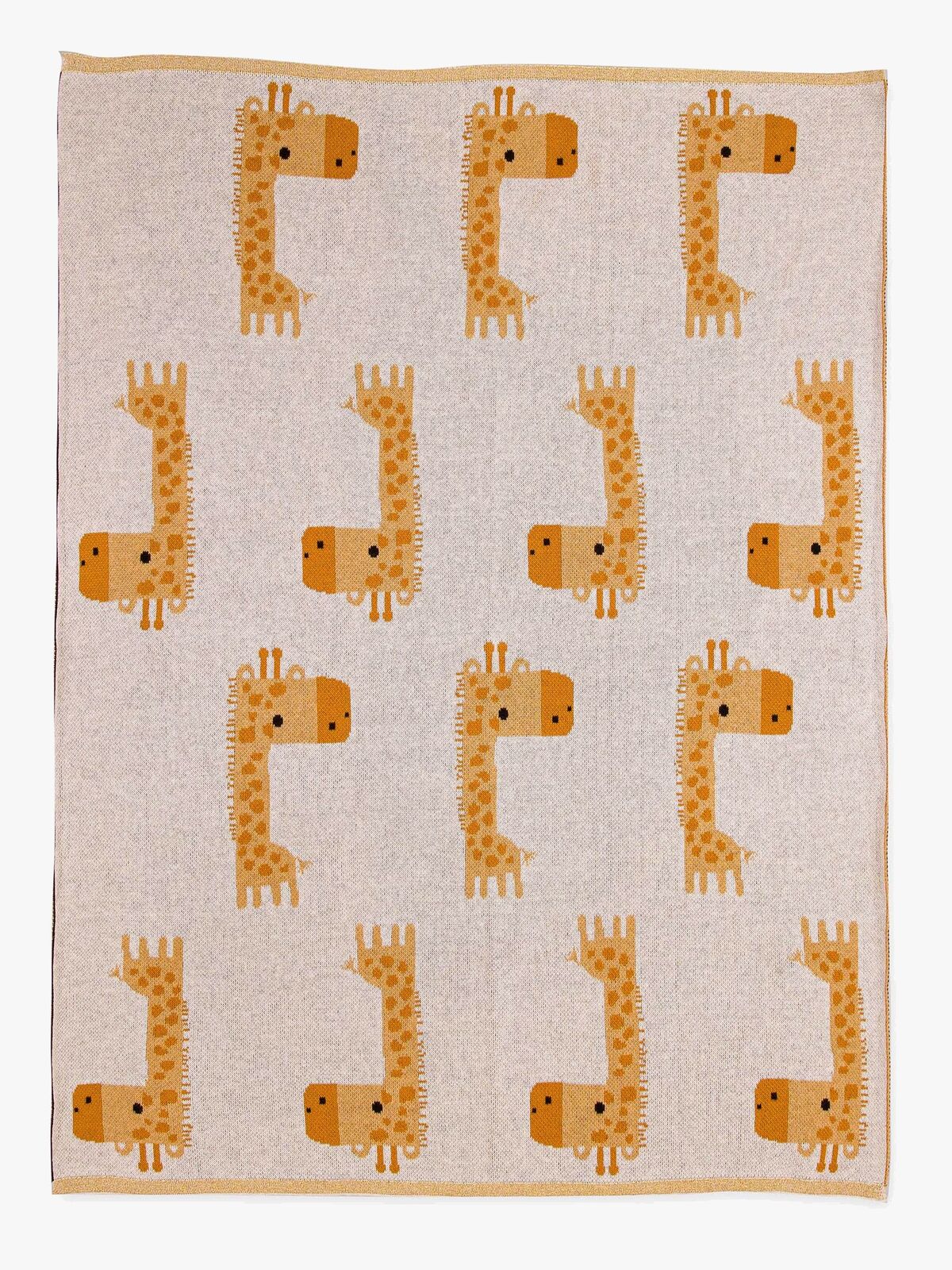 Bizzi Growin Strikket Tæppe Aio Baby, Gilbert Giraffe