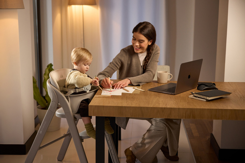 Kinderkraft Tino Højstol, Beige