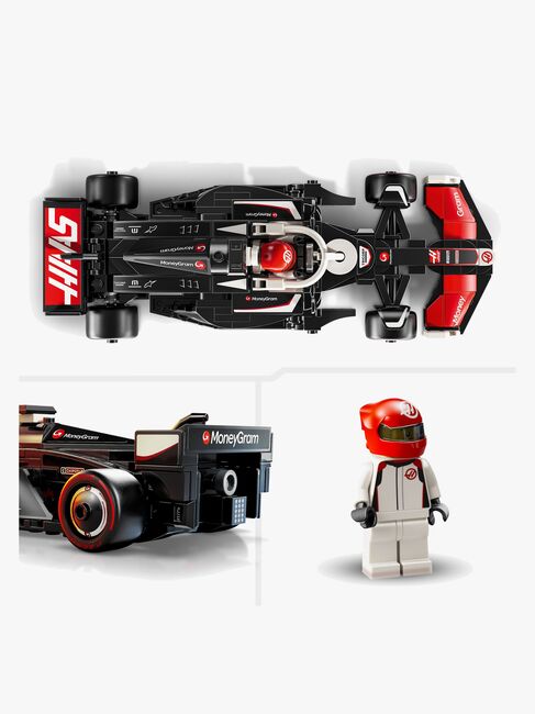 LEGO Speed Champions 77250 MoneyGram Haas F1 Team VF-24-racerbil