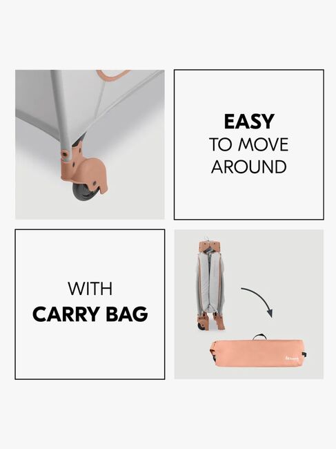 Hauck Sleep N Play Go Plus Weekendseng, Dusty Cork