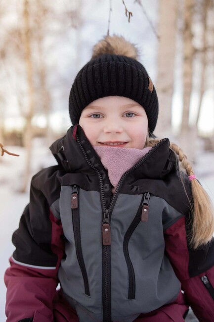 Lindberg Alpine Flyverdragt, Black/Cerise