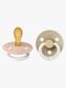BIBS Colour Sut 2-pak Latex Str. 2 Symmetrisk, Blush Glow/Vanilla Glow