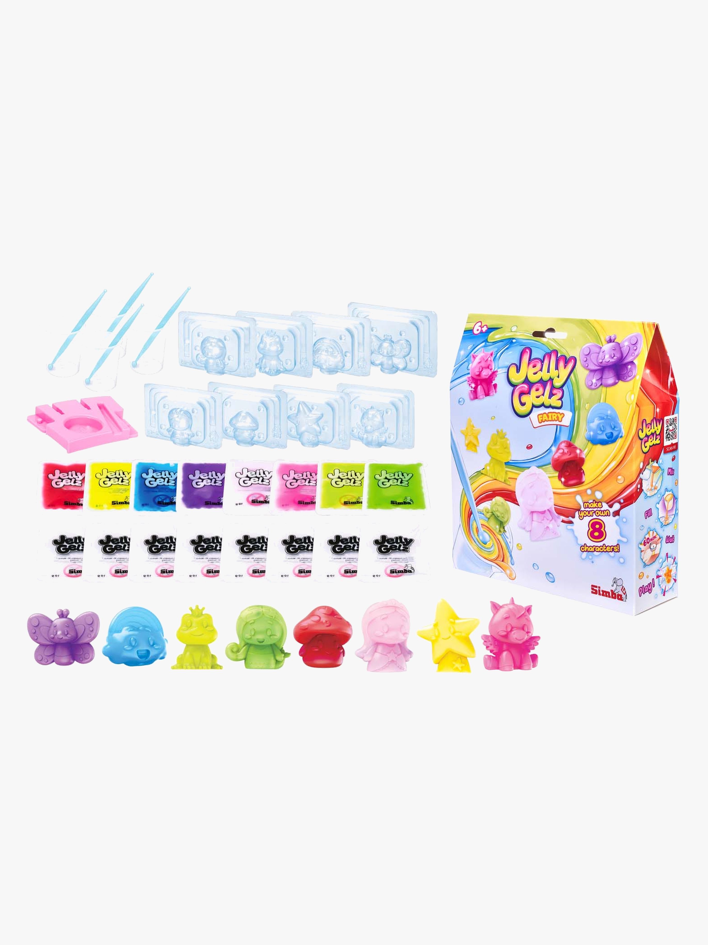 Jelly Gelz Fairy Hobbysæt Med Gel Og Forme