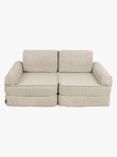 Meowbaby Play Pocket  Bygbar Sofa Plus Aesthetic, Ecru