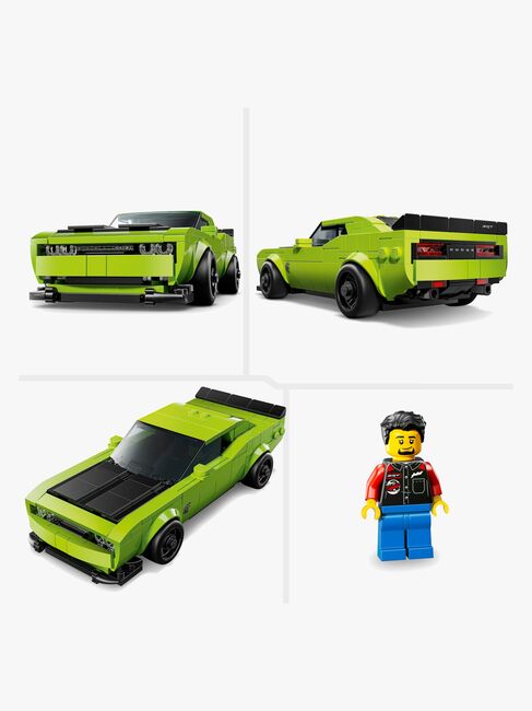 LEGO Speed Champions 77237 Dodge Challenger SRT Hellcat-sportsvogn