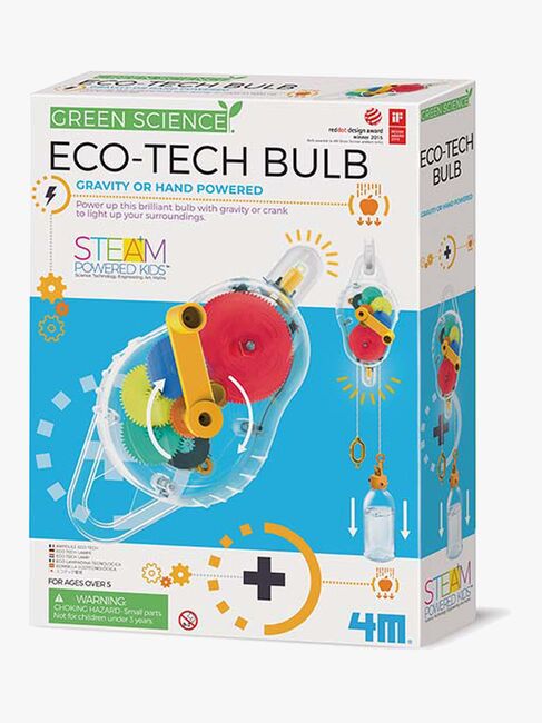 4M Green Science Forskersæt Dynamolommelygte