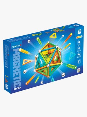 Geomag Magnetic Sticks Gems Byggesæt 70 Dele