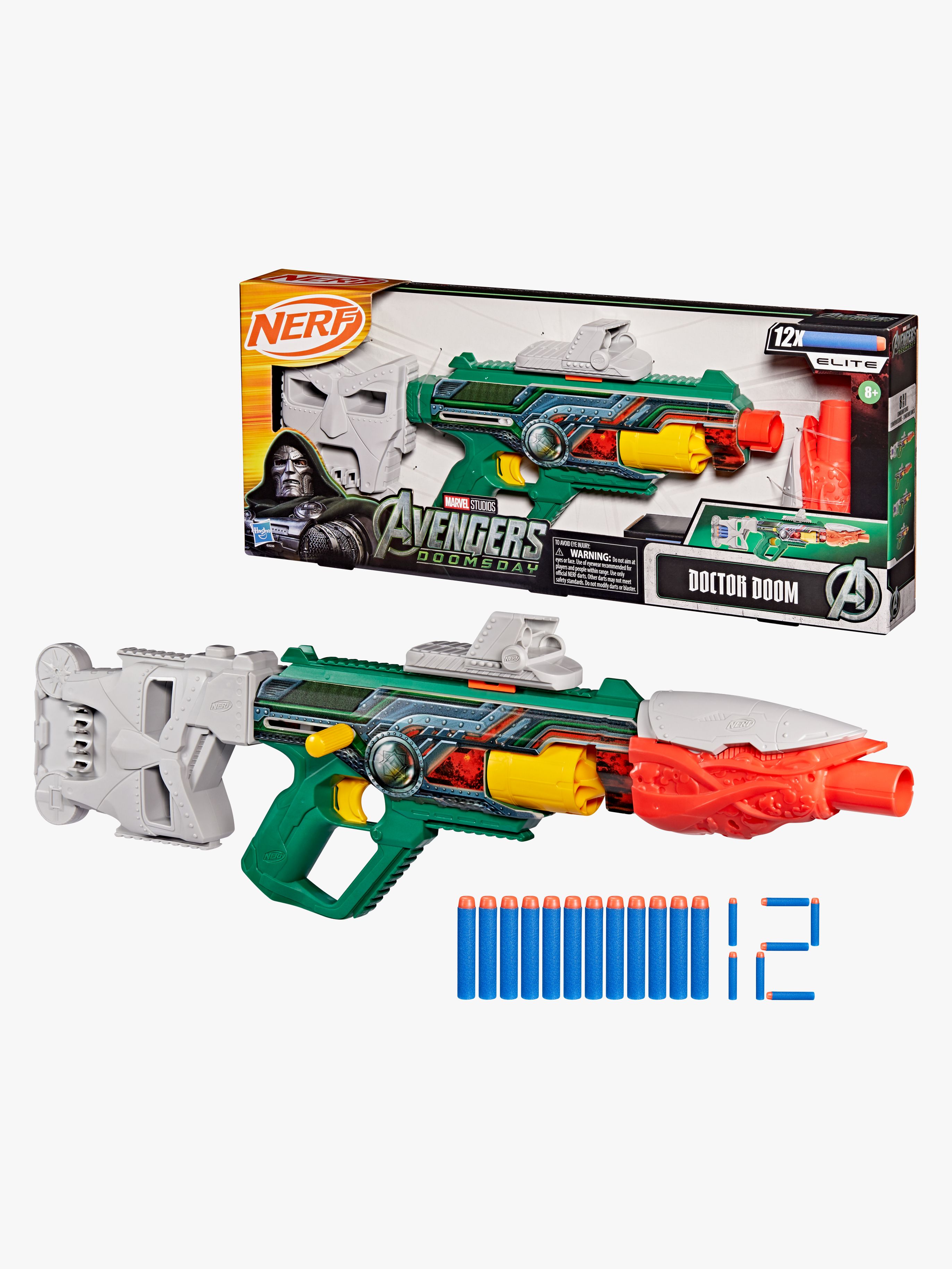 Nerf Avengers Doomsday Doctor Blaster, Flerfarvet