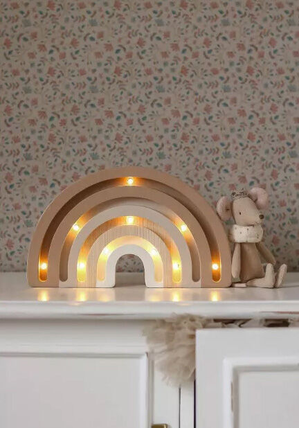 LittleLights Sengelampe Regnbue, Natur