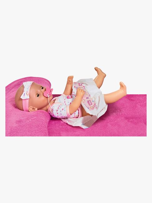 New Born Baby Dukke med Tilbehør, Lyserød