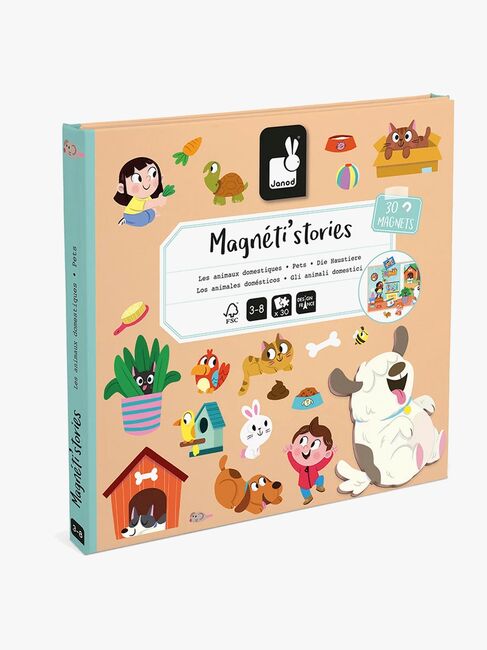 Janod Magneti'Stories Magnetsæt Kæledyr 30 Stk.