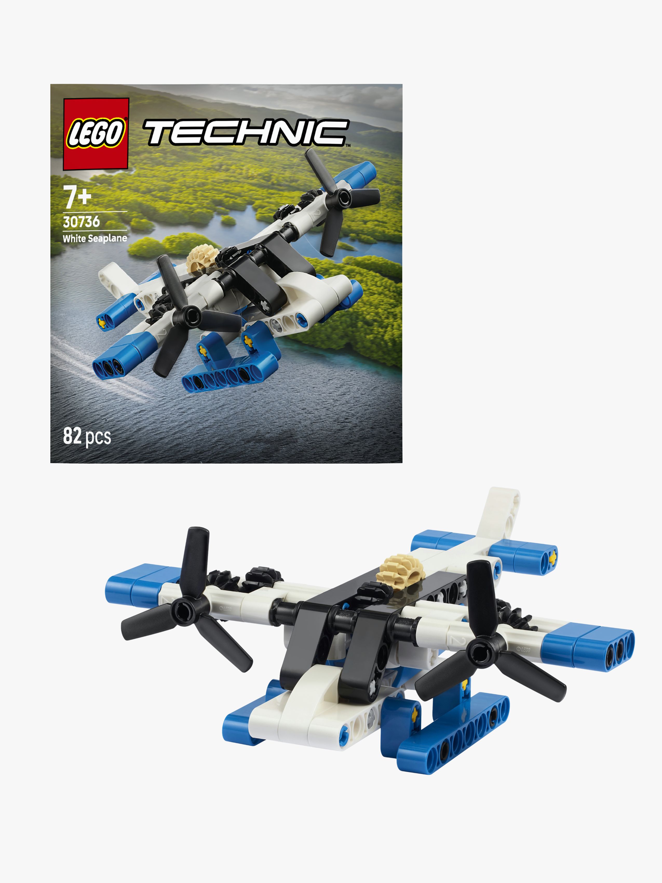 LEGO Technic 30736 Hvid vandflyver
