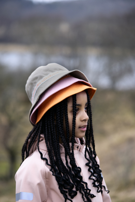 Nordbjörn Hjortnäs Bucket Hat Vendbar, Beige
