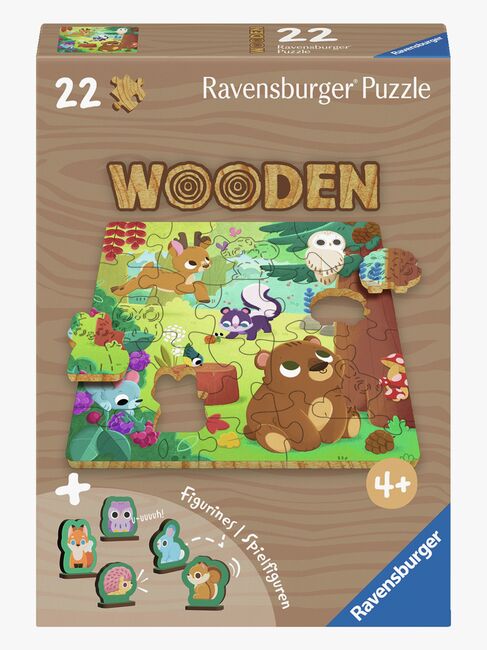 Ravensburger Træpuslespil Skovdyr 22 Brikker