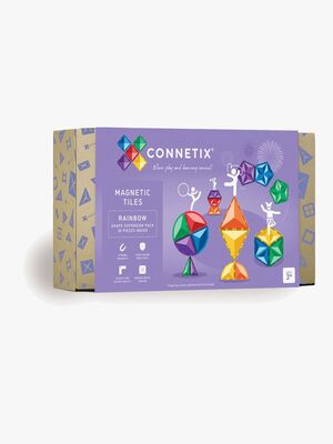 Connetix Magnetiske Byggeklodser Rainbow Shape Udvidelsessæt 36 Dele