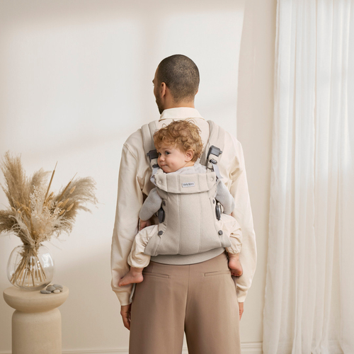 BabyBjörn Harmony Bæresele Woven, Light Beige Melange