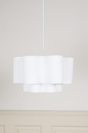 Alice & Fox Bloom Lampeskærm, White Teddy