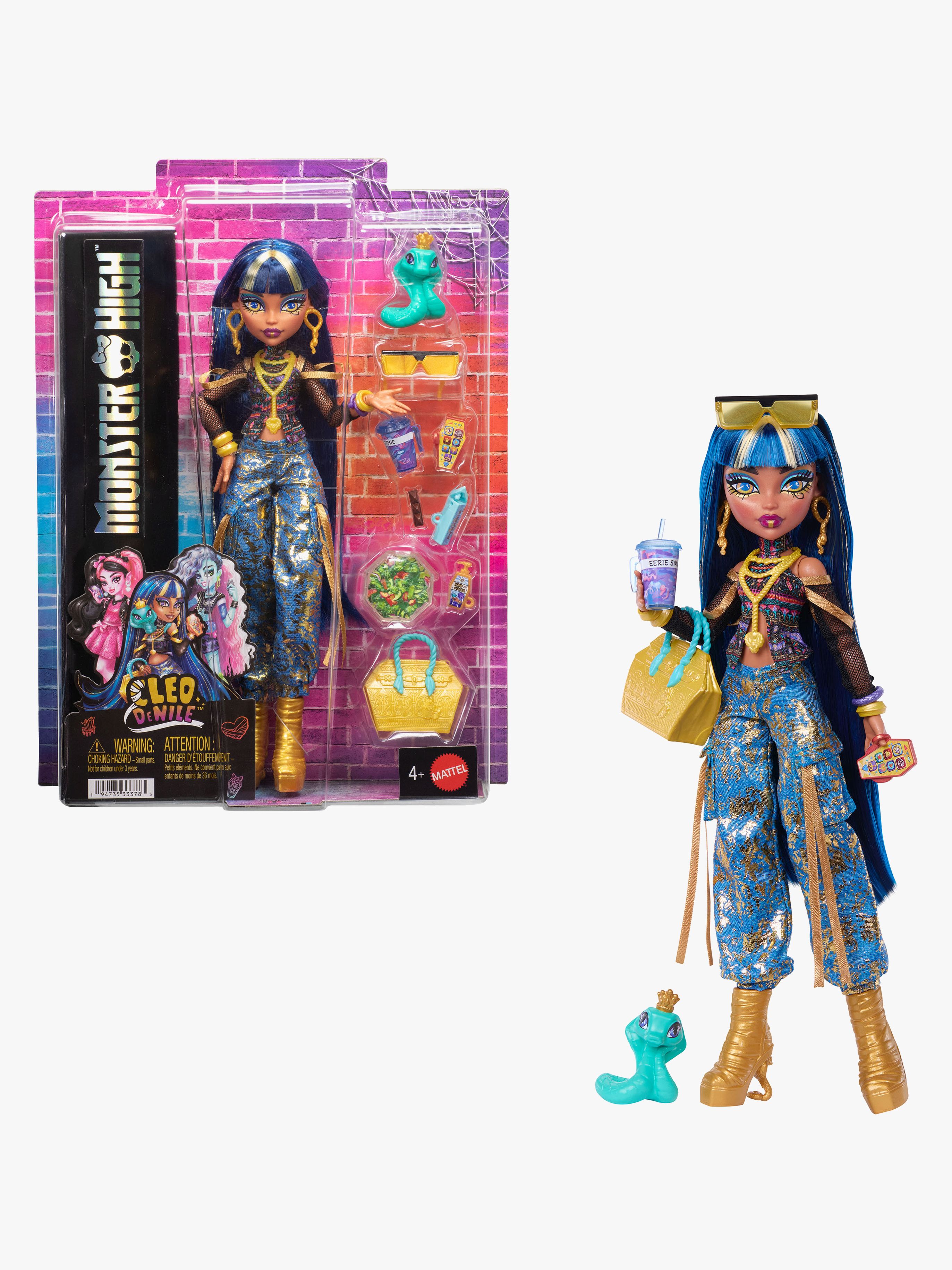 Monster High Core Dukke Cleo De Nile &  Hissette