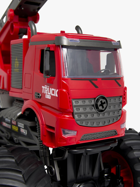 Alex's Garage Fjernstyret Heavy Off-Road Transportmiddel, Rød