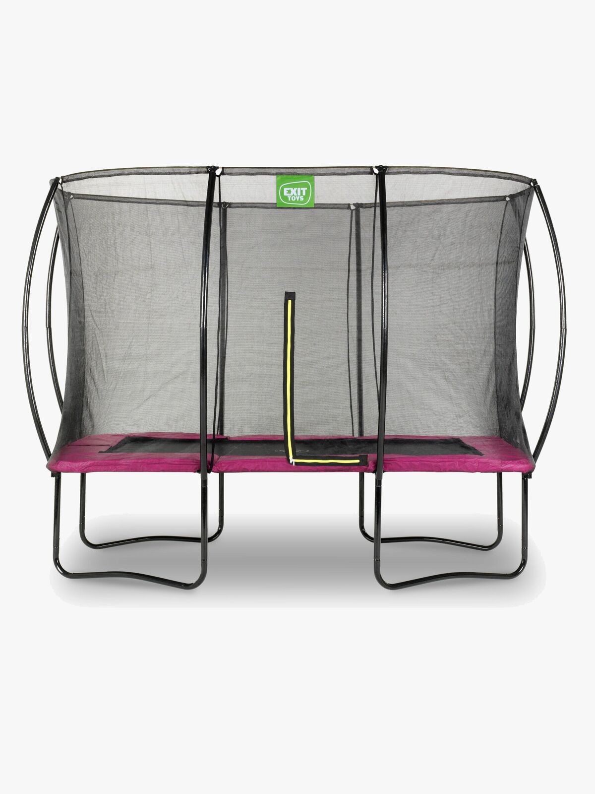 EXIT Silhouette Trampolin inkl. Sikkerhedsnet 214x305 cm, Pink