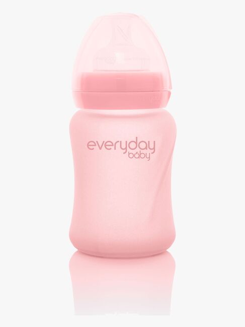 Everyday Baby Sutteflaske Glas 150 ml, Lyserød