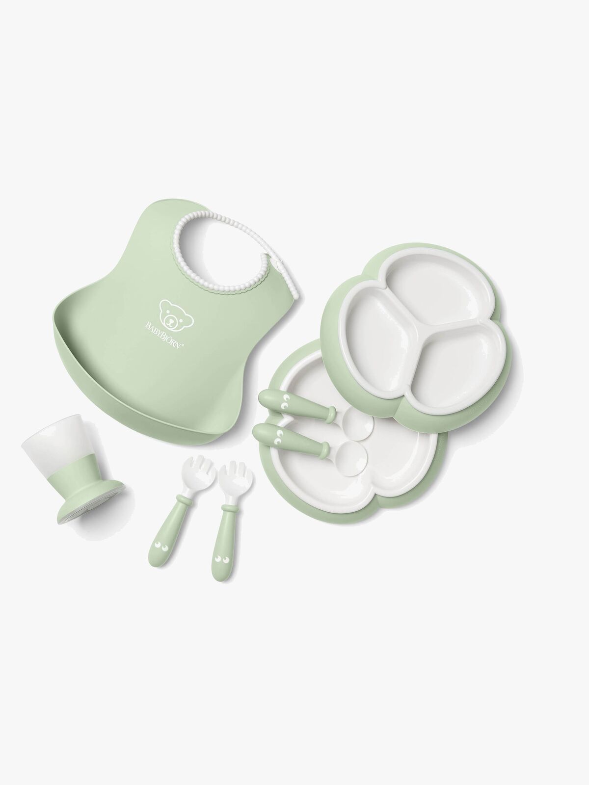 BabyBjörn Børneservice 8 dele, Lysegrøn