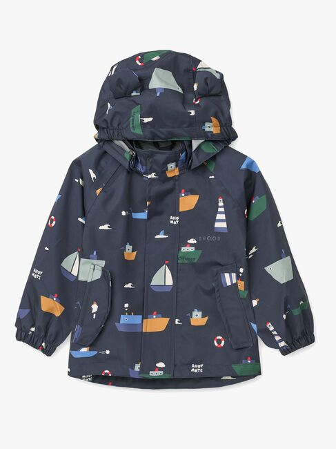 LIEWOOD Manu Regnsæt, Sailing/Classic Navy