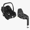 Maxi-Cosi Cabriofix I-Size Autostol Baby inkl. FamilyFix 3 Base, Essential Black