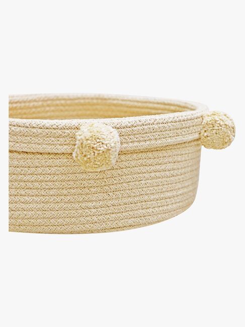 Lorena Canals Opbevaringskurv Bakke, Guldfarvet