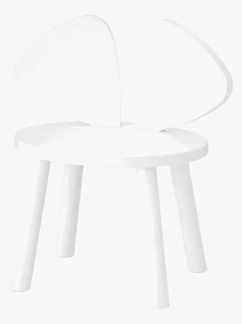 Nofred Mouse Stol, White