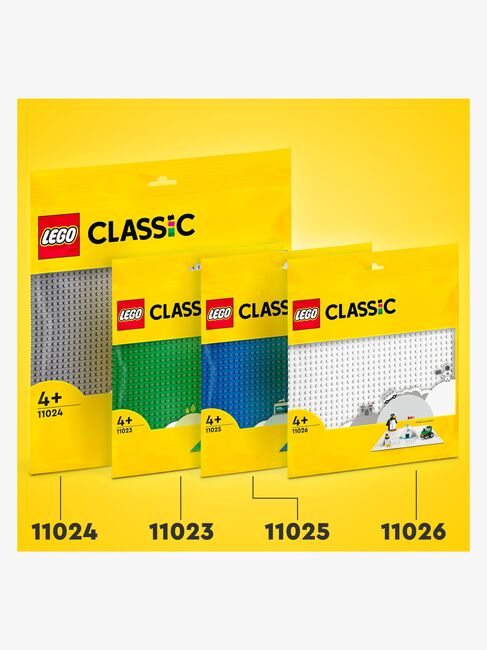 LEGO Classic Hvid byggeplade 11026