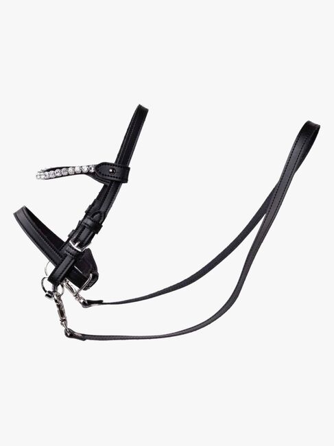 My Hobby Horse Hovedtøj med Sølvsten, Sort