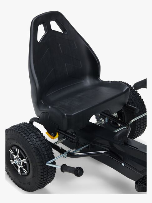 Alex's Garage Pedalbil Go-kart, Hvid