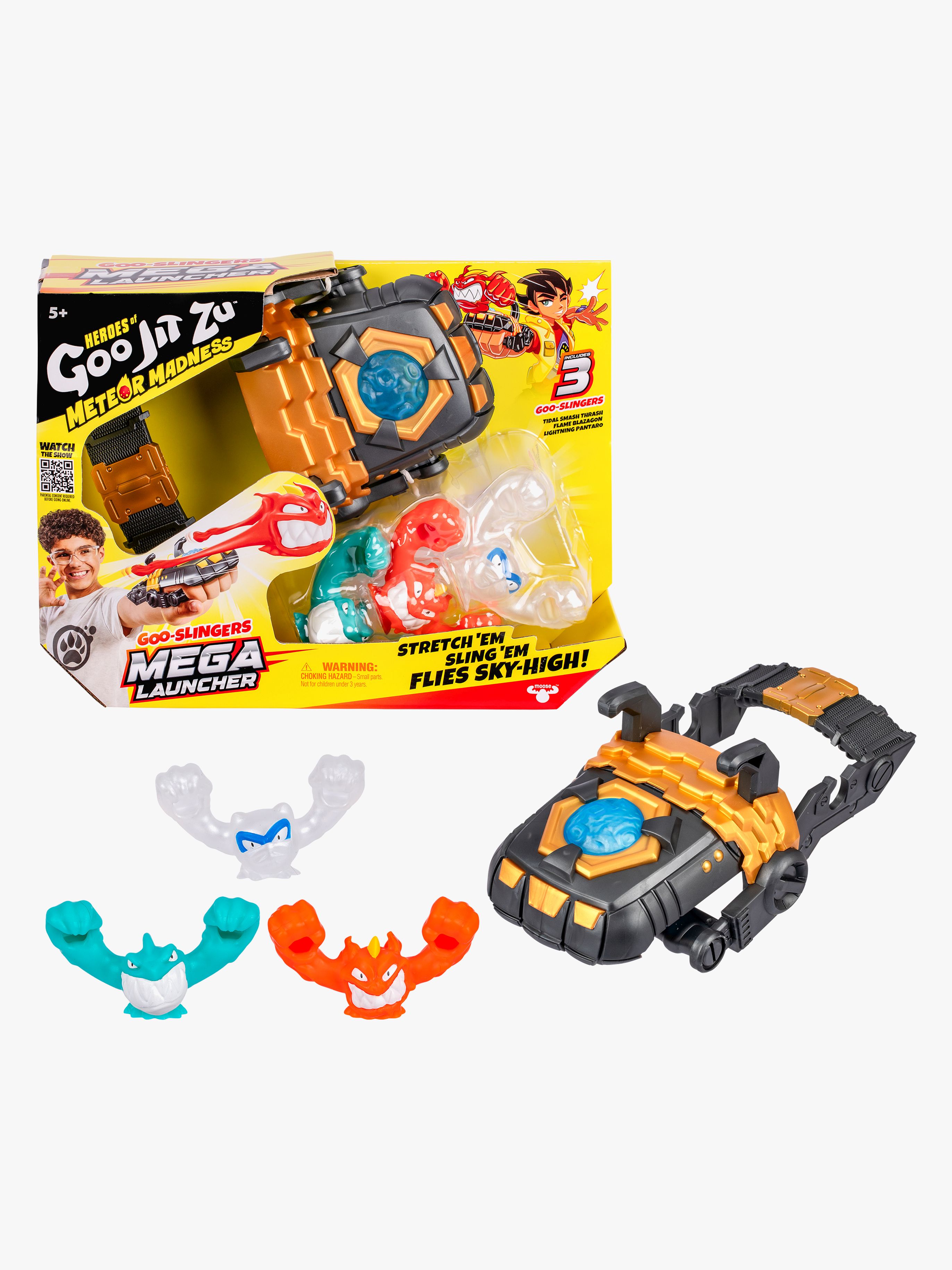 Goo Jit Zu Meteor Madness Legesæt med Figurer