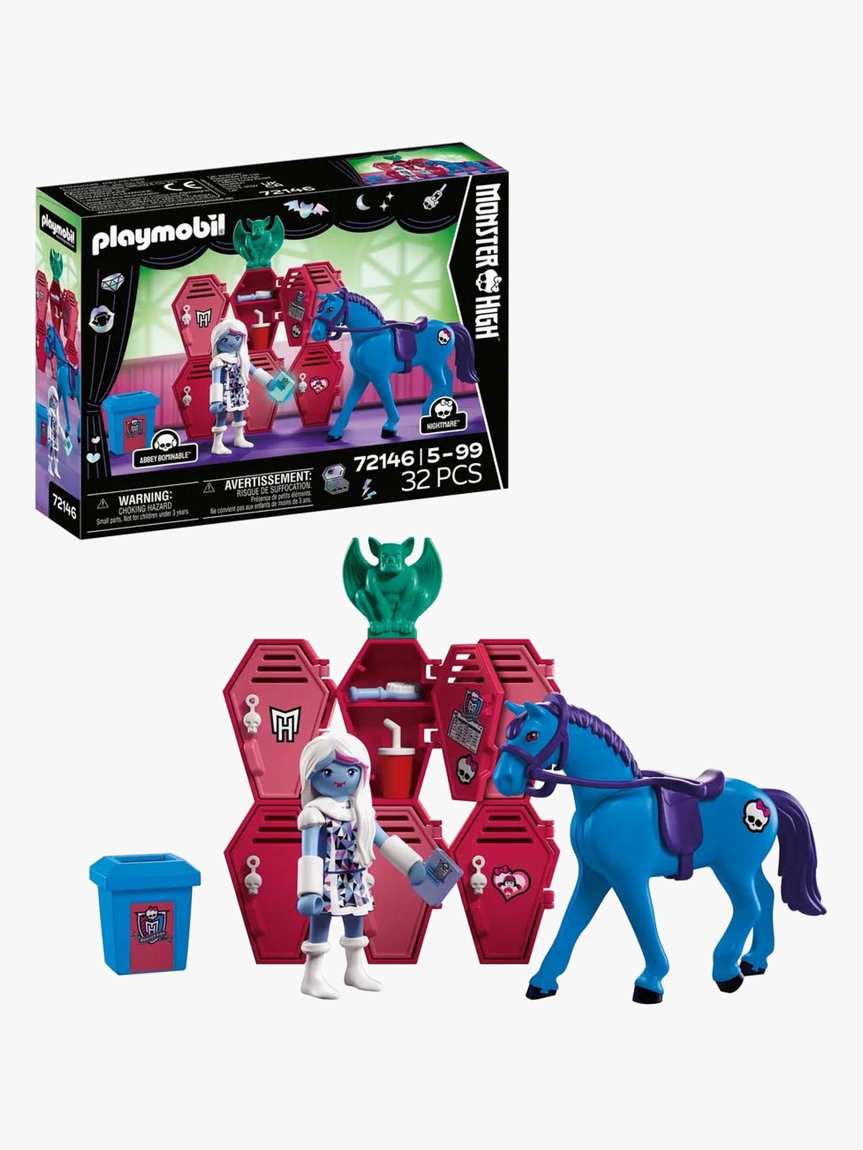 Playmobil Monster High 72146 Abbey Ved Skabene